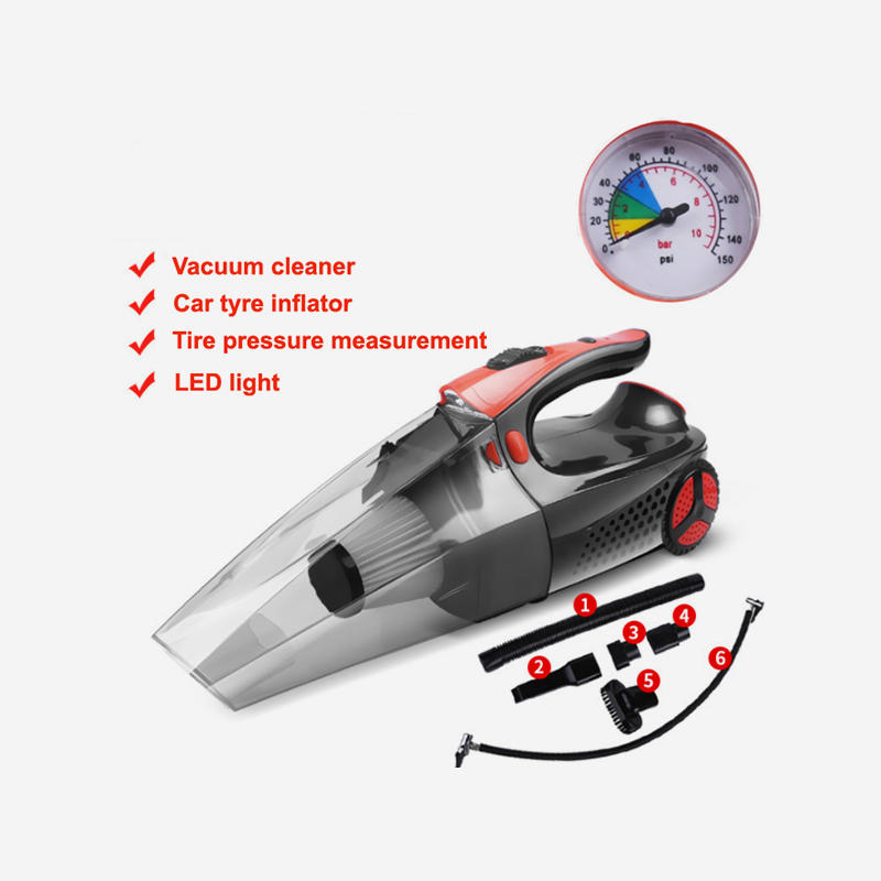 light A-022-4 in 1 Car Vacuum Cleaner Tyre Tnflator